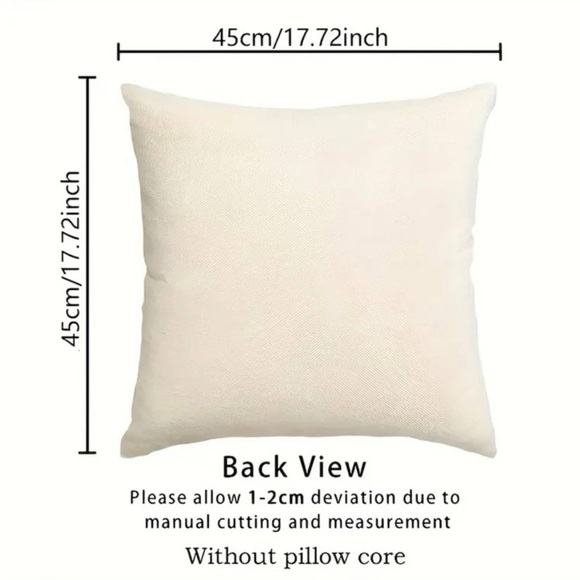 Snowman Linen Cushion Cover (Case Only) - Picture 2 of 4